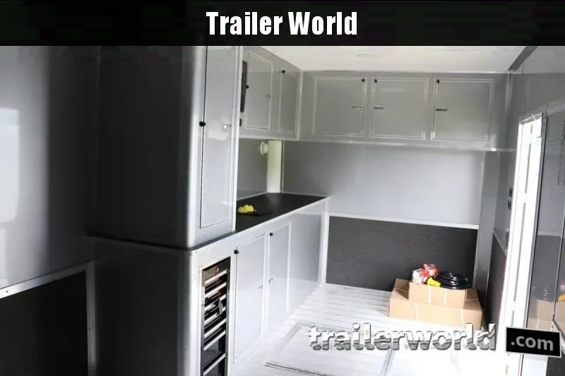 2025 Cargo Mate Aluminum Race Trailer 8.5x34 - Make Offer
