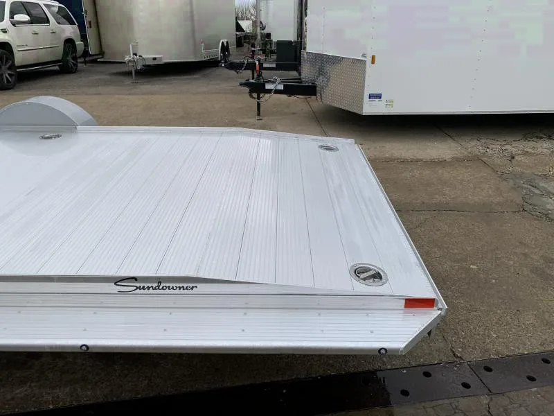 2025 Sundowner 8.5x35 Open Aluminum 2-Car Hauler Trailer
