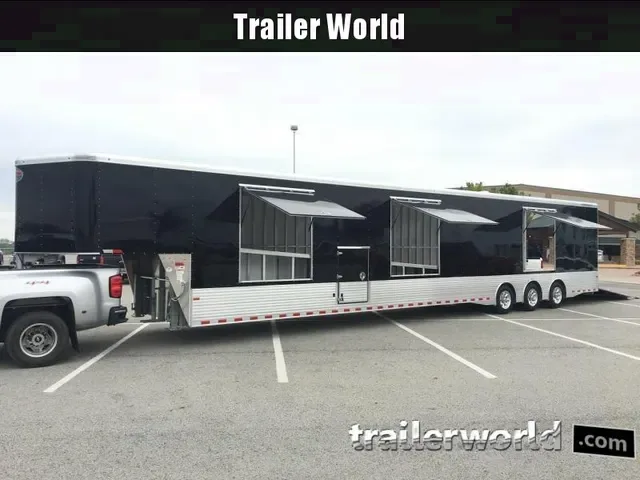 2025 Sundowner 52' Aluminum Enclosed 3-Car Gooseneck Trailer - Make Offer!