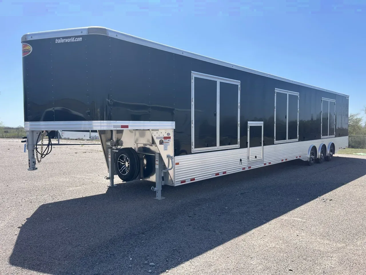 CA5654 - 2026 Sundowner 8.5' x 52' O.A. Gooseneck Wedge 3 Car Hauler Car Hauler Trailer