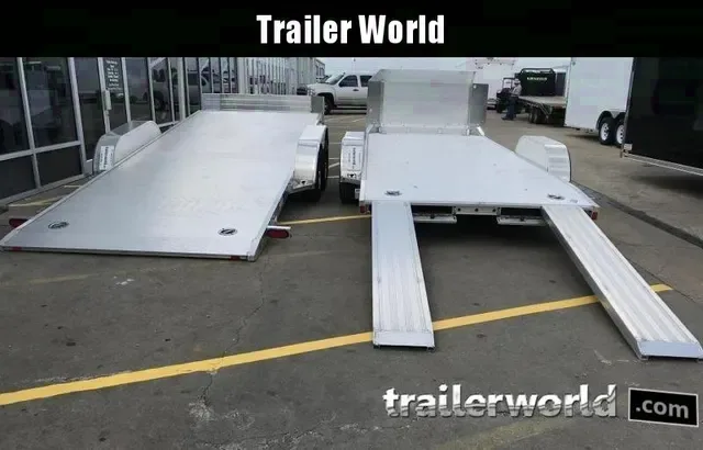 2025 Aluma Anniversary Edition 82x18 Open Car Trailer