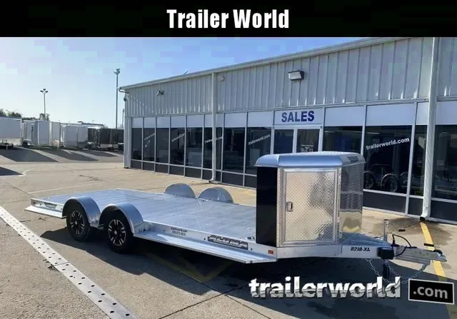 2025 Aluma 8220 XL Executive Aluminum Open Car Trailer