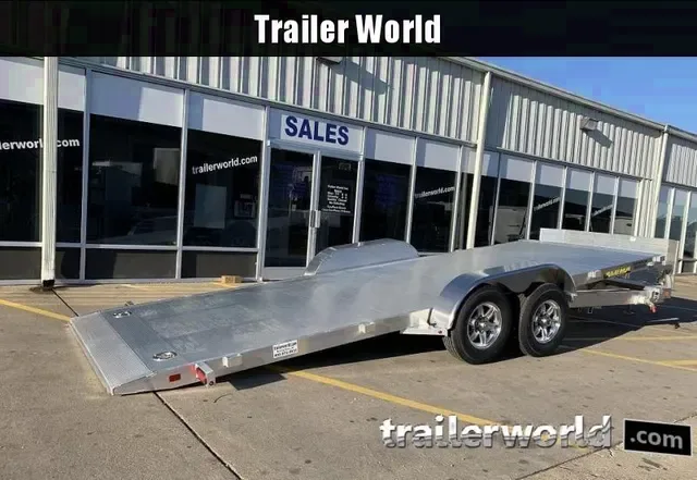 2025 Aluma 8220H Tilt Bed Aluminum Open Car Hauler