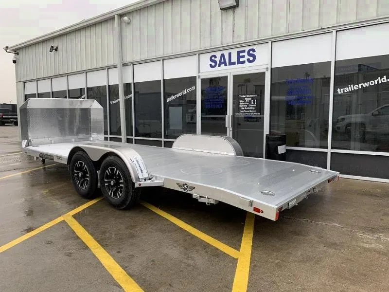 2025 Aluma 8220HB Aluminum Open Car Trailer Anniversary Edition