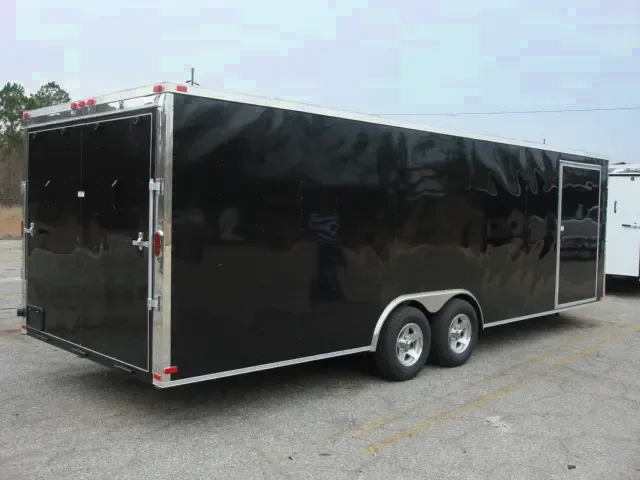 24FT CAR HAULER W/RAMP DOOR