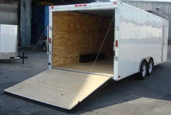 24FT AUTO TRAILER W/7000LB AXLES