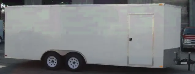 24FT CAR TRAILER W/INTERIOR LIGHTS