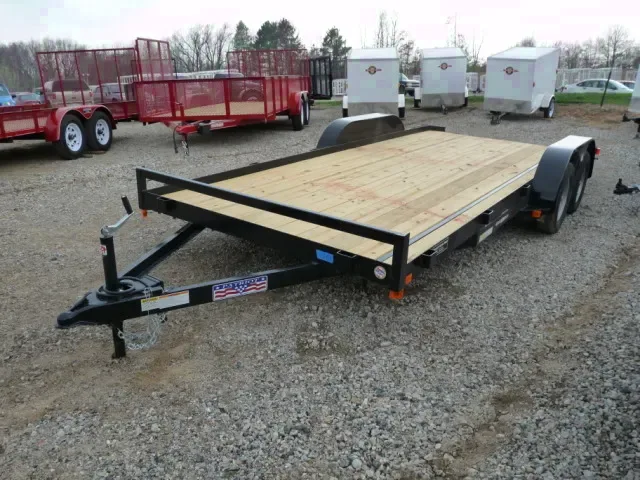 18ft Open Race Car Trailer