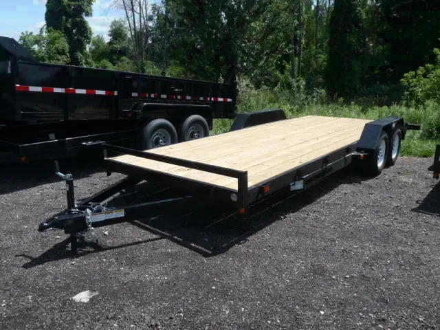 20ft Open  Car Trailer w/Wood Deck