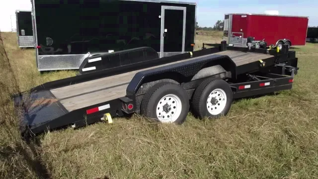 16ft Hydraulic Tilt Bed Car Hauler