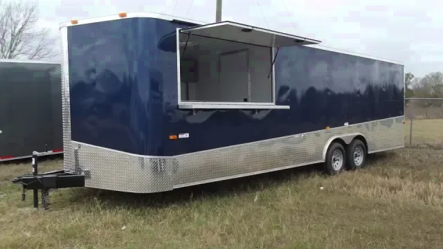 24ft RACE TRAILER W/CONCESSION WINDOW