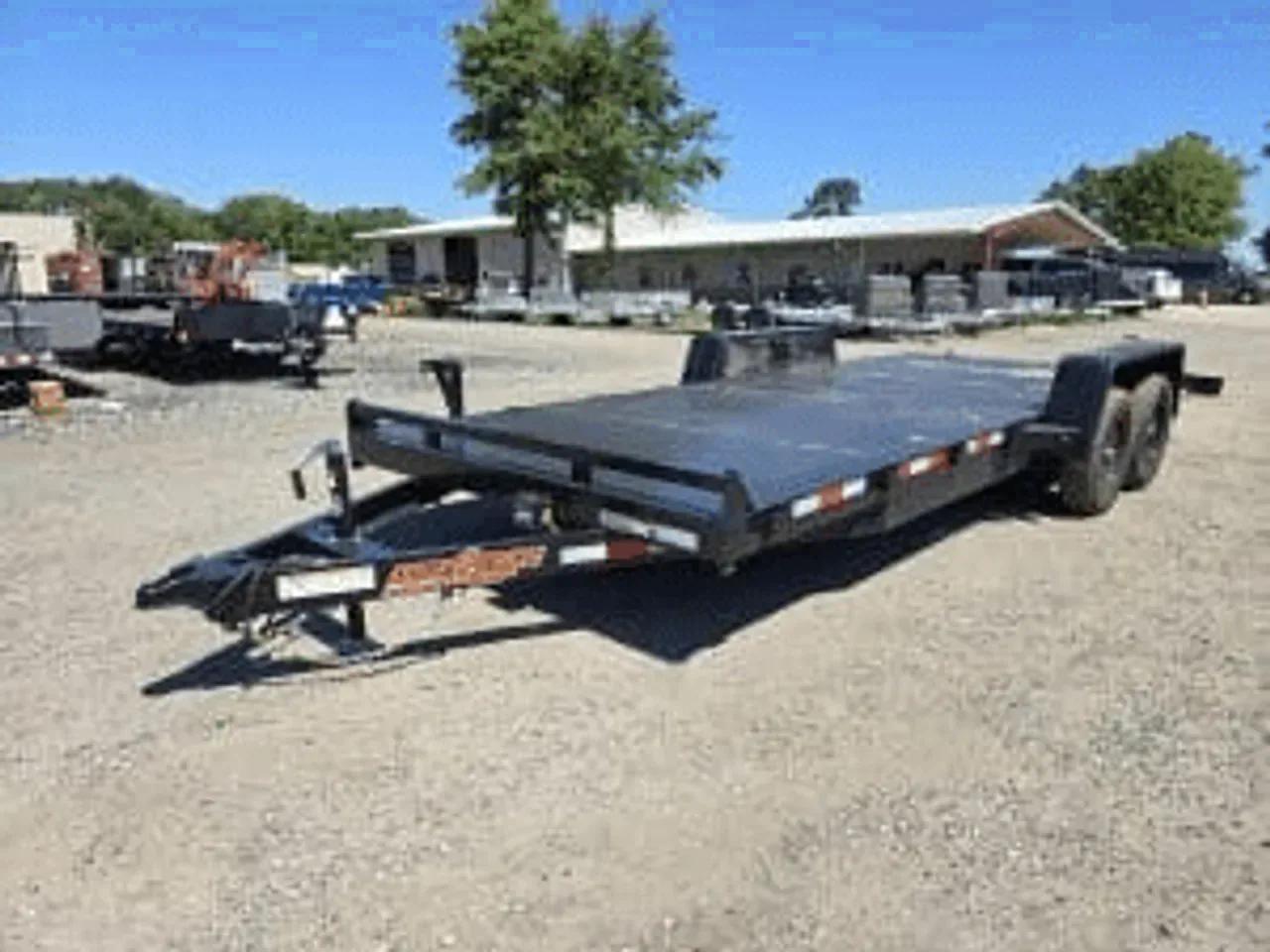 Car Hauler Trailer 2026 6.83X20 Down 2 Earth Trailers 7×20 7K Steel Deck Car Hauler With Ramps -dte8220-127809 6.83 ft. x20 ft.