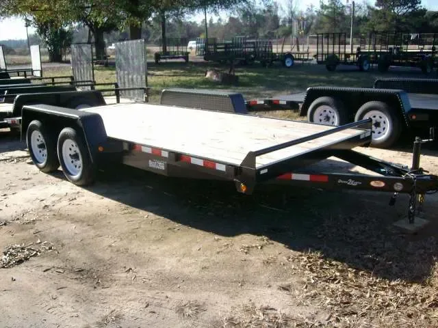 2025 Down 2 Earth 7x18 Bumper Pull Auto & Equipment Trailer