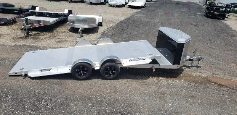 2024 Aluma 8220 H 7X18 executive series Car Trailer