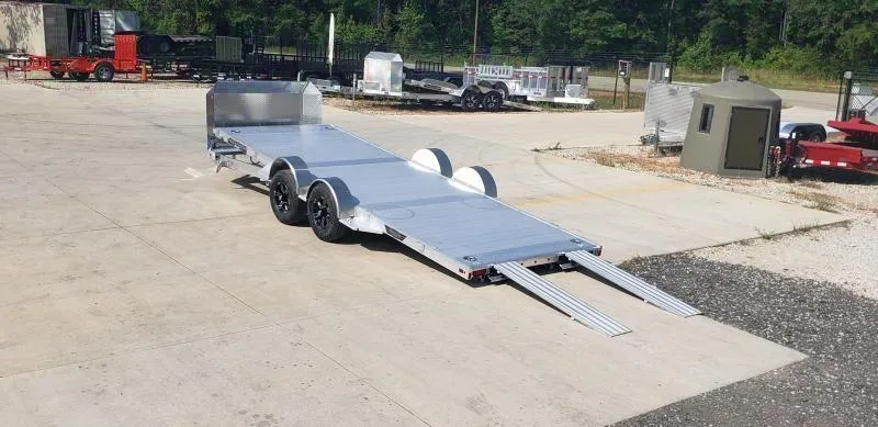 2025 Aluma 8220 Aluminum Tilt Car Hauler Trailer 7x20 - Byron, GA