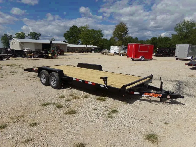Down 2 Earth Trailers 82x20 7k Car Hauler equipment trailer