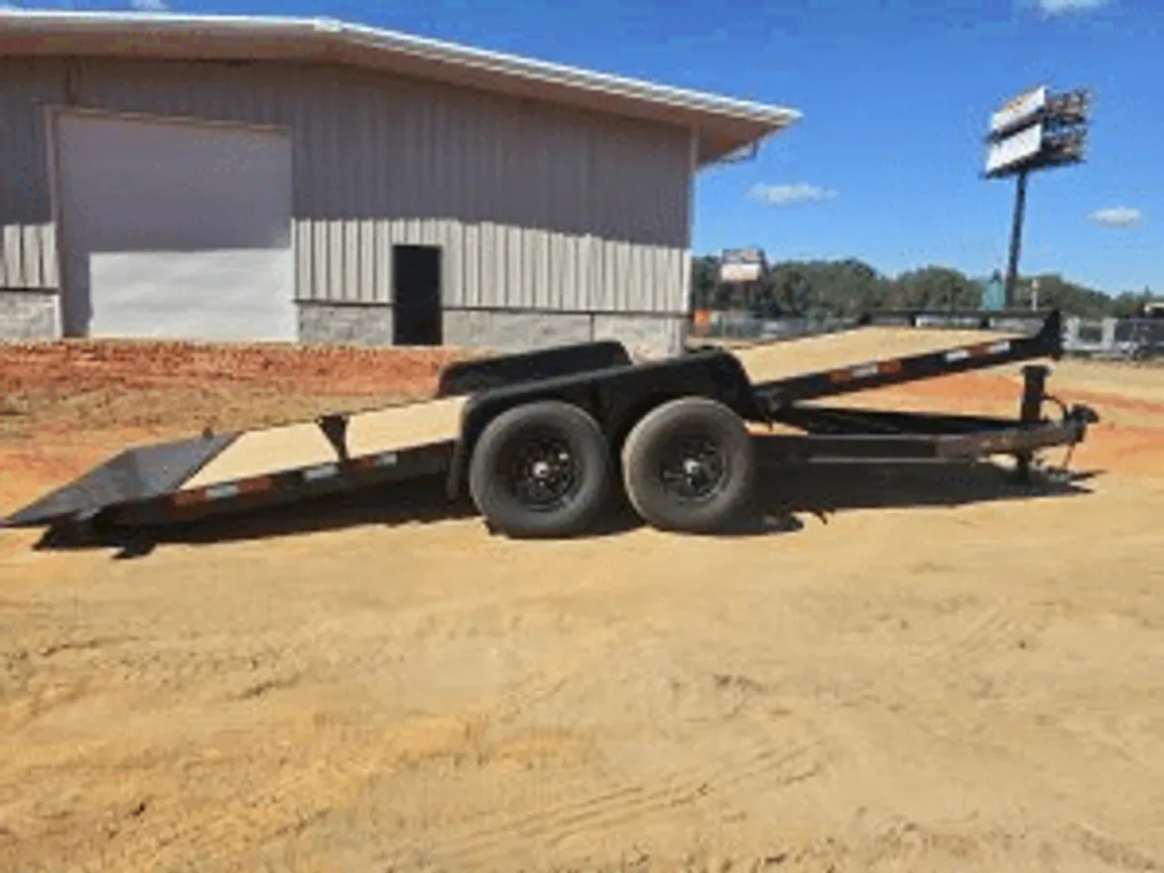 Car Hauler Trailer 2026 7X20 Down 2 Earth Trailers 20′ 14k power Tilt carhauler trailer