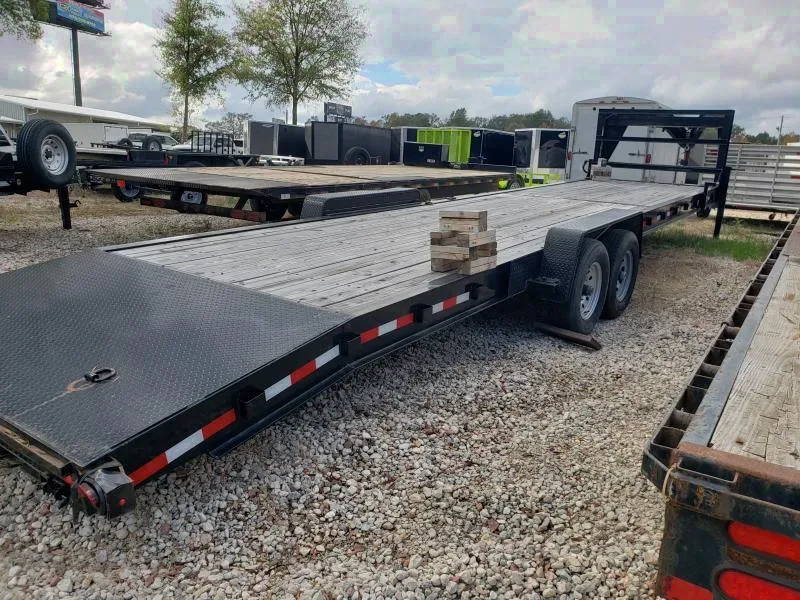 Down 2 Earth Trailers 34' 2 Car Hauler Gooseneck