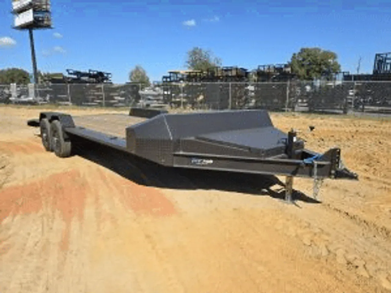 Car Hauler Trailer 2025 8.50X22 Tuff Dawg Trailers 8.5×22′ Tandem Axle 14K Car Hauler Trailer With Tool Box -dte10222-000340 8.50 ft. x22 ft.