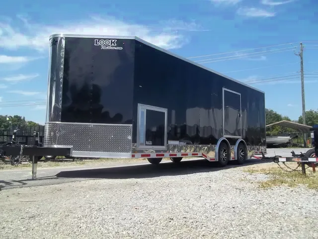 2025 8.5x24 Enclosed Auto Trailer - Race Package Ready