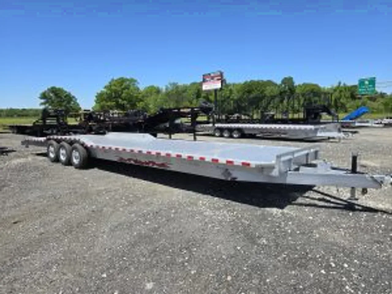 Aluminum 2026 8.50X36 Wolverine Trailers 8.5×36′ Aluminum Car Hauler Drive Over Fenders -alum8536-dte8536-058968 8.50 ft. x36 ft.
