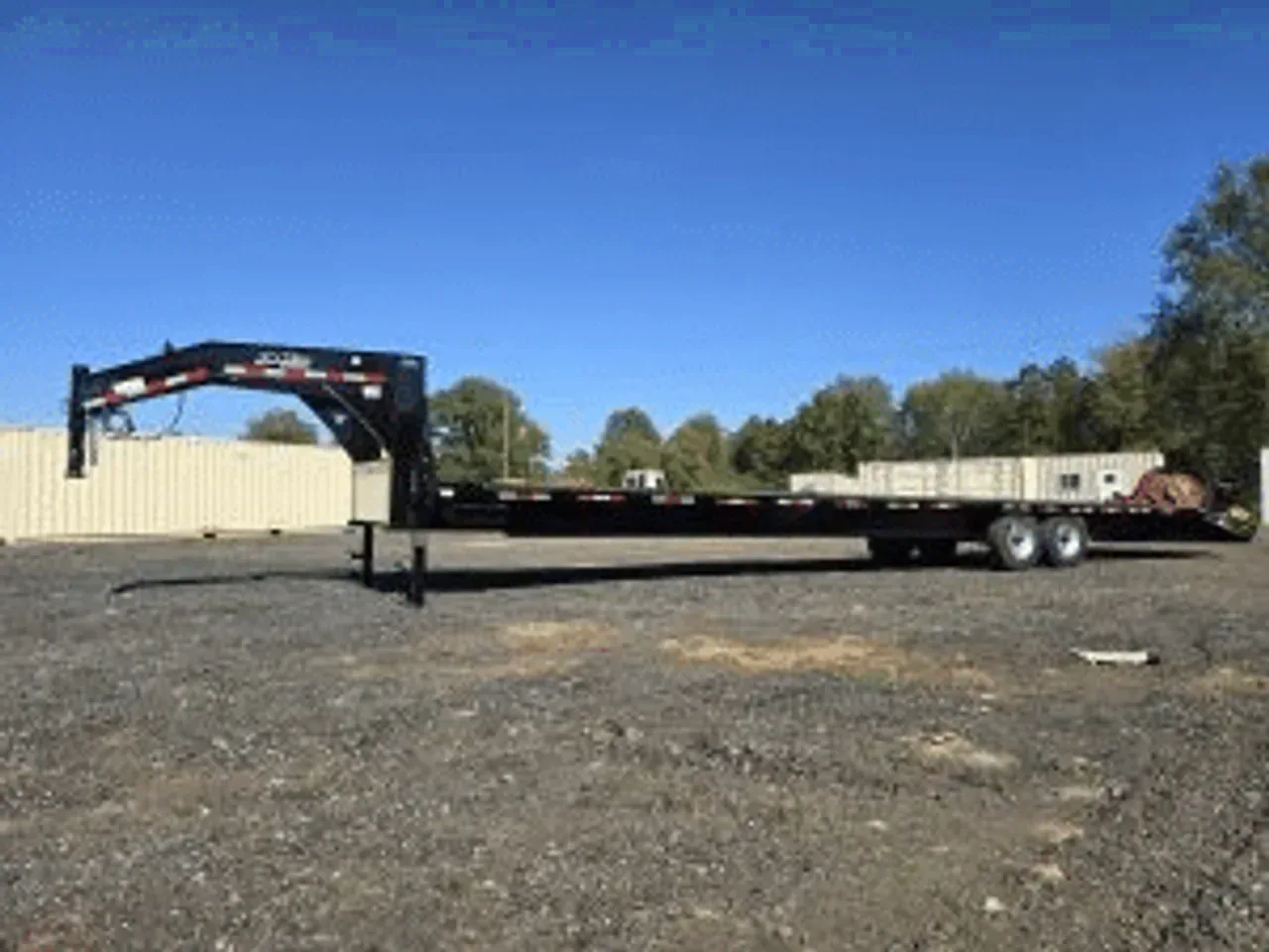 Car Hauler Trailer 2026 102X40 Delta Trailers 8.5×40 Deck Over Gooseheck Trailer With Self Cleaning Dove Tail -dte10240GN-071711 102 ft. x40 ft.