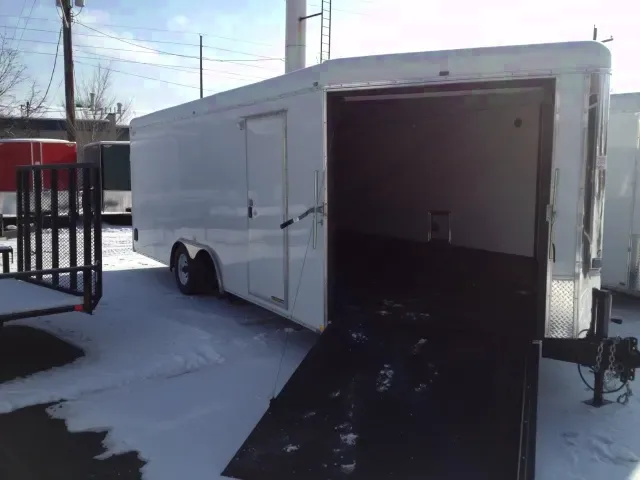 20+5ft Car and Sled Hauler-Finished Interior-Through and Through