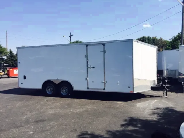 20ft v-nose 5200lb tandem axles auto trailer