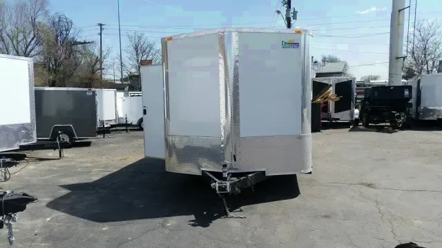24ft v-nose car hauler extra height