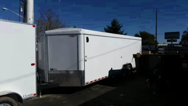 24ft v-nose 14k cargo trailer