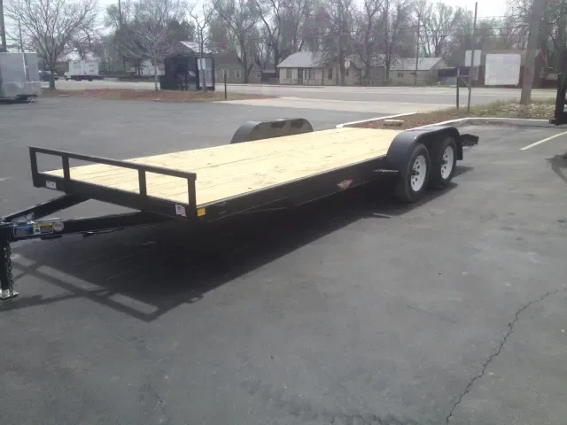 7000 GVWR 20ft GVWR flatbed car hauler