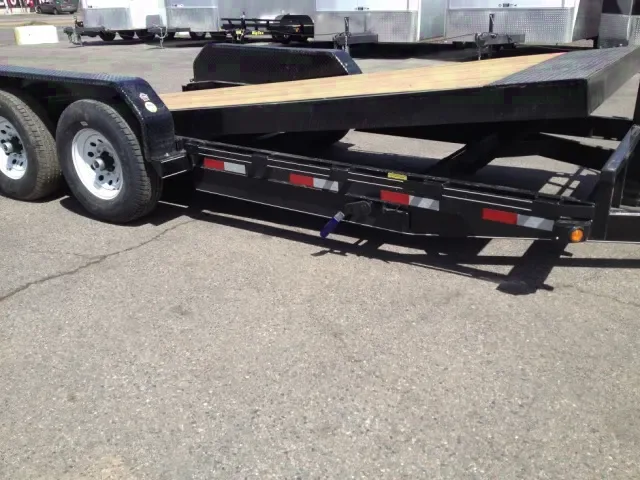 20ft Flatbed tilt trailer