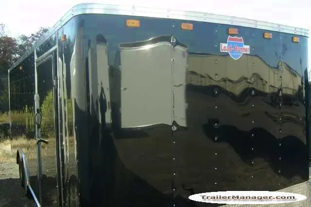 24ft 10K BLACK With Ramp-Spare Tire