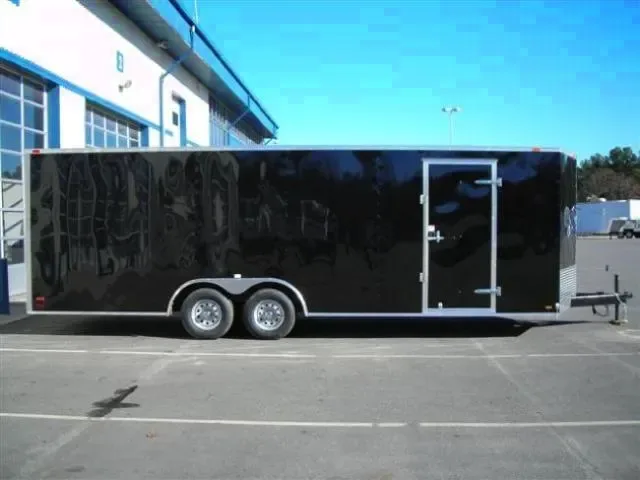 CARGO BLACK 24ft ENCLOSED CAR