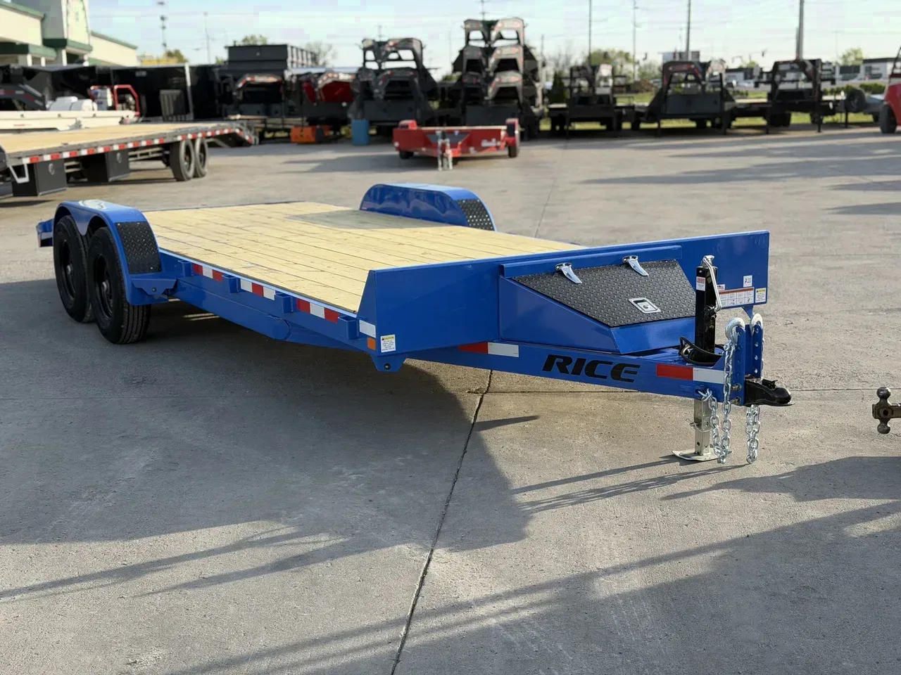 062108 - 2026 Rice Trailers 9.9k Magnum Car Hauler Car Hauler Trailer