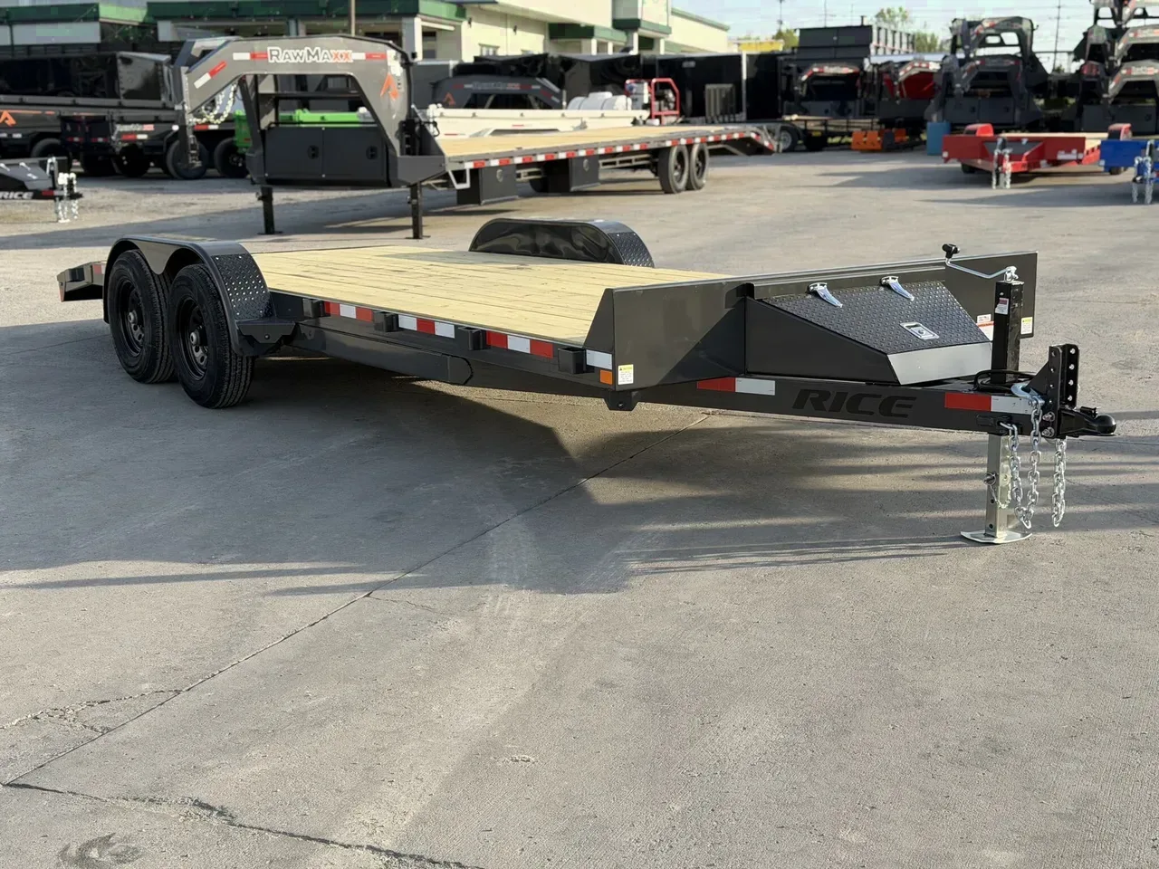 062103 - 2026 Rice Trailers 9.9k Magnum Car Hauler Car Hauler Trailer