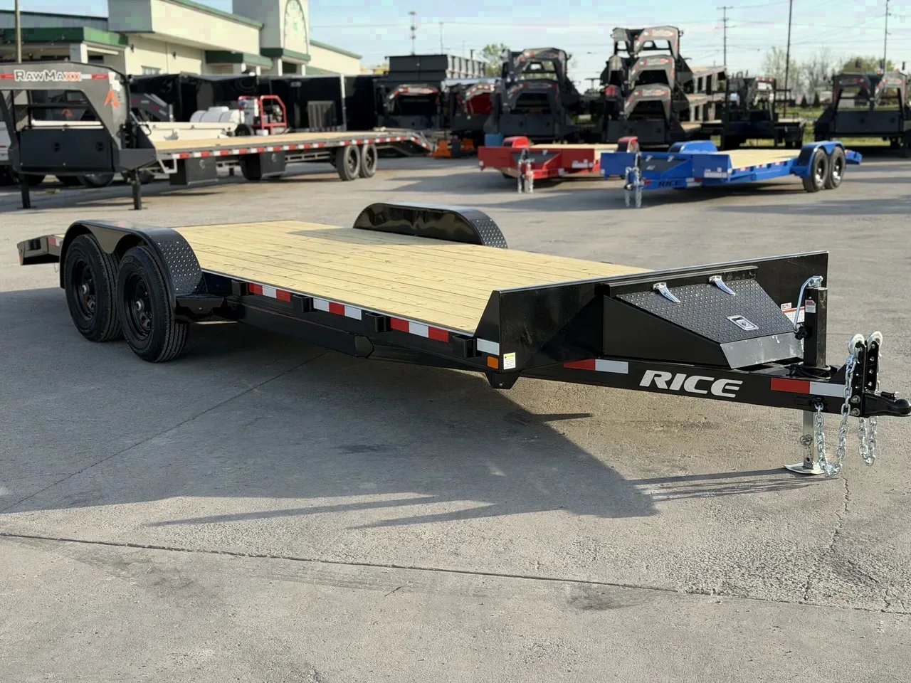 062098 - 2026 Rice Trailers 9.9k Magnum Car Hauler Car Hauler Trailer