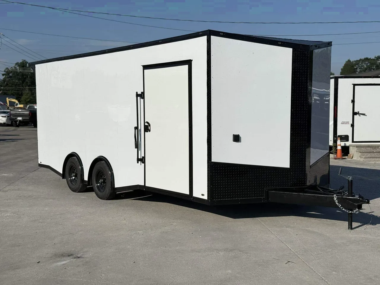 041297 - 2026 Steel Pines Cargo Black Label 20' Car Hauler Car Hauler Trailer