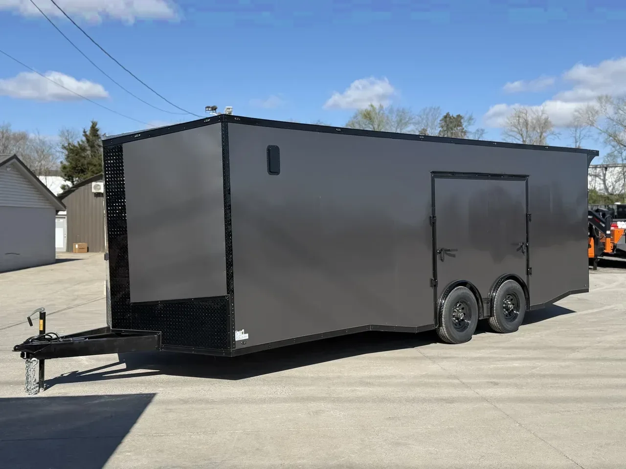 039428 - 2025 Steel Pines Cargo 14k 24' Finished Interior w/ Escape Door Car Hauler Trailer