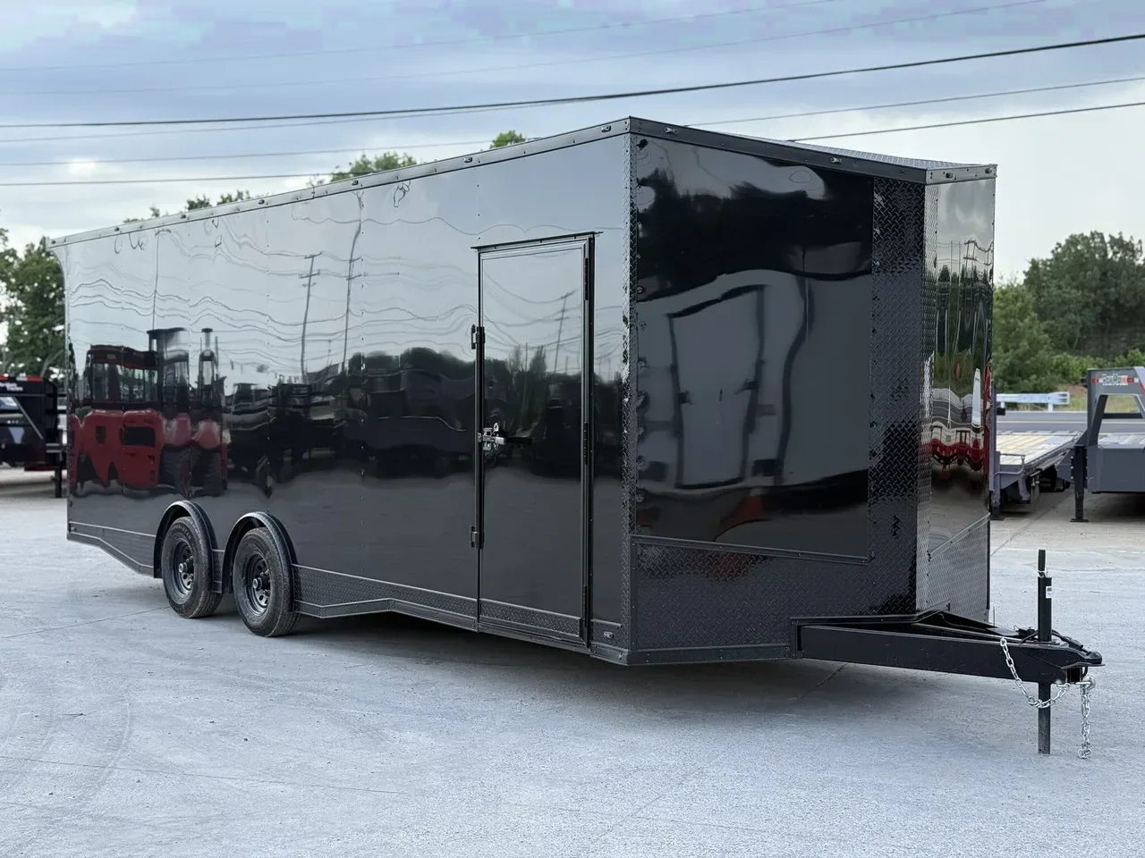 040361 - 2026 Steel Pines Cargo Black Label 8.5x24' Enclosed Car Hauler Trailer