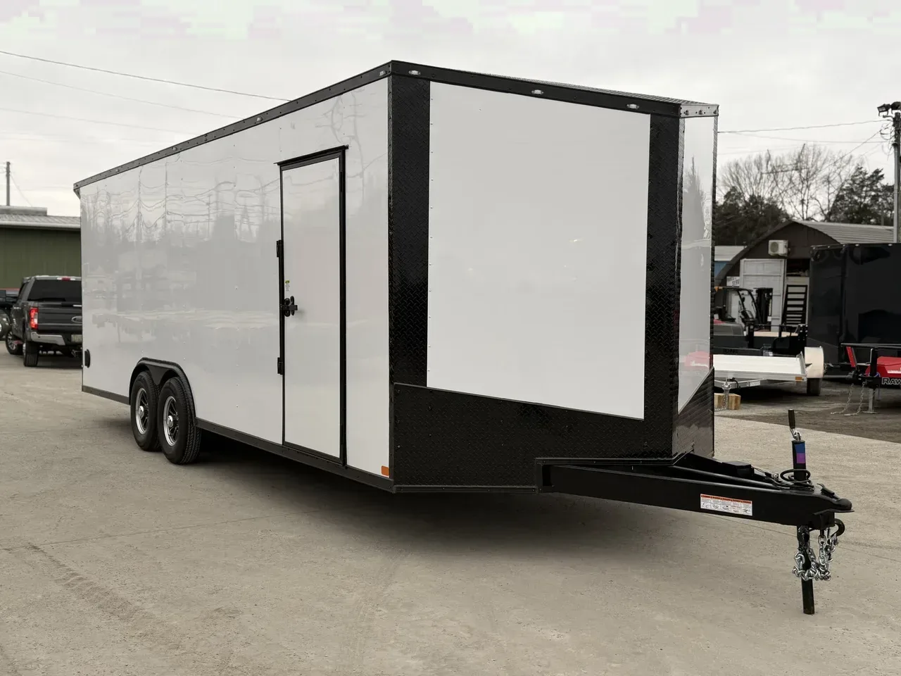 002191 - 2026 Seed Cargo 24' Blackout Race Trailer Car Hauler Trailer