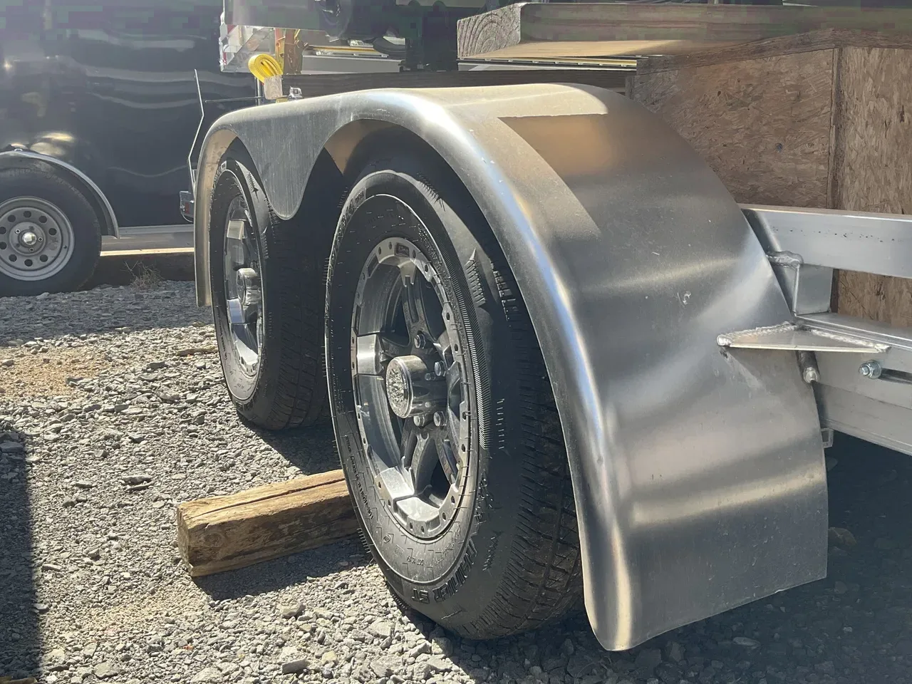 2025 EZ Hauler 8x18 Aluminum Car Hauler