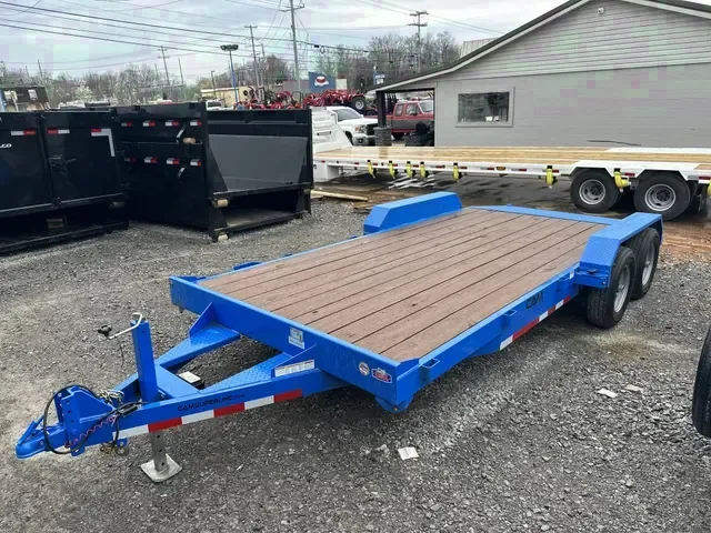 - 2025 CAM Superline 10K 18FT TANDEM CAR HAULER WOOD DECK P5CAM18CH Car Hauler