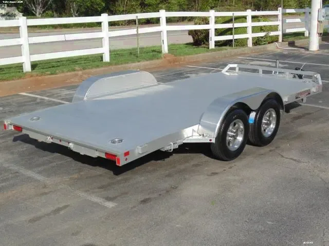 18ft All Aluminum Open Car Trailer