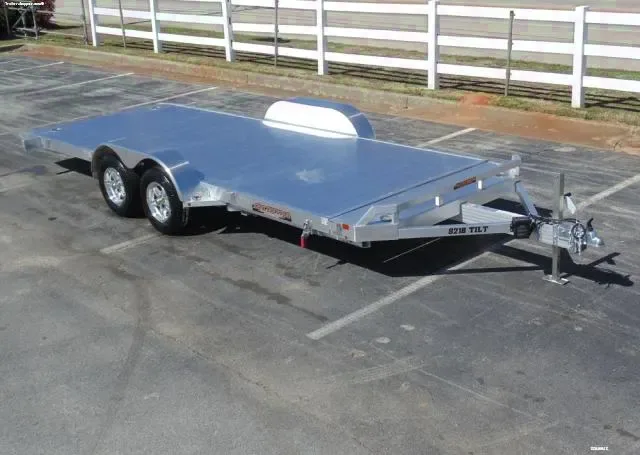 18ft All Aluminum  Tilt Car Hauler