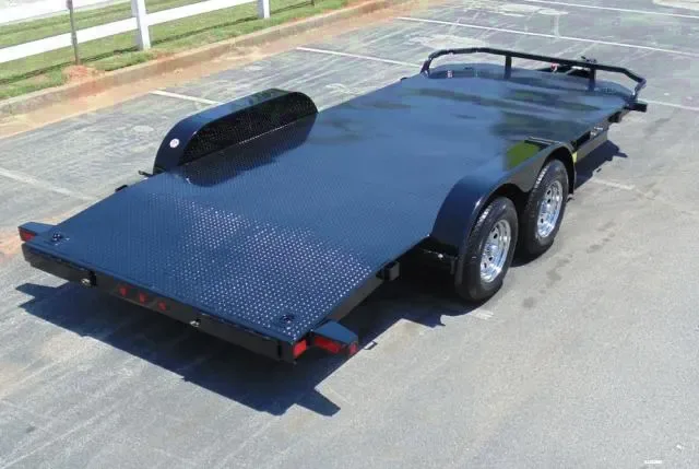 20ft Steel Deck Car Hauler, Tube Frame