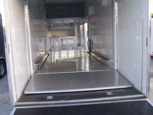 2 Car 32ft Stacker Trailer Loaded With Options