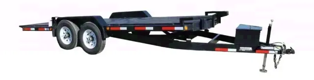 20FT STEEL DIAMOND PLATE FLOORING-TILT DECK