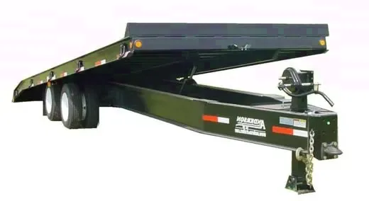 25FT PINTLE HITCH W/DOUBLE TANDEM AXLES