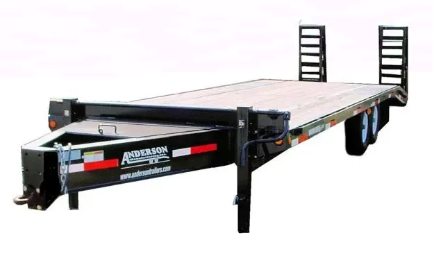 25FT BLACK STEEL FRAME WITH WOOD DECK AND STAND UP RAMPS